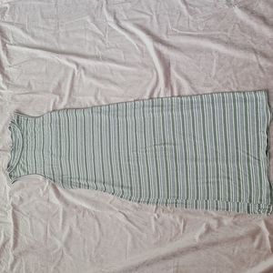 Charlotte Russe Medium Striped Mock Neck Dress